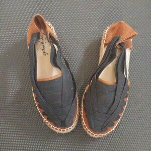 Free People Suede Espadrille